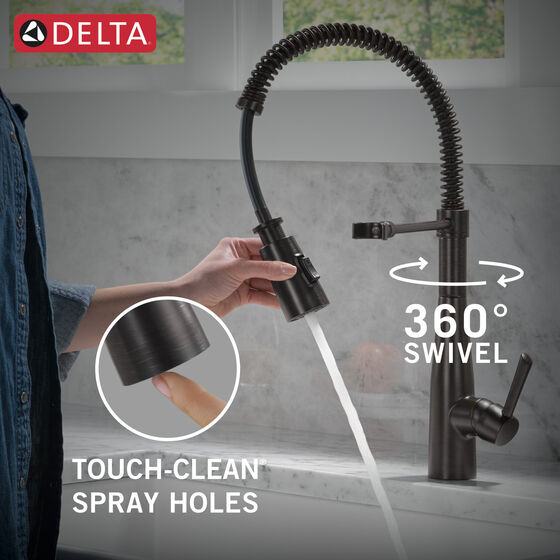 ברז מטבח אסה פרו DELTA